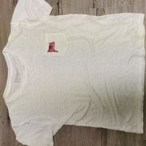 Nwot, "Banner Day" linen tee, size 2